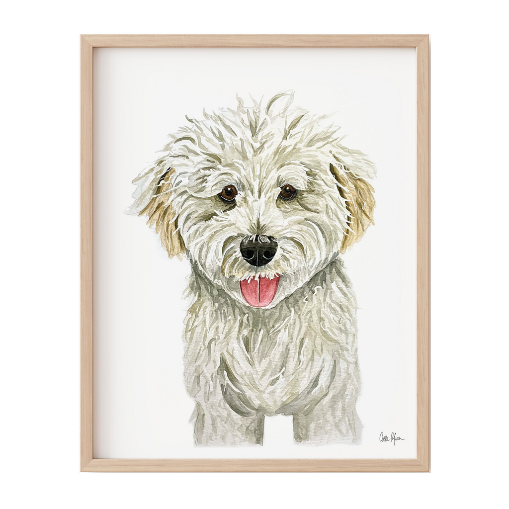 Custom Watercolor Pet Portrait