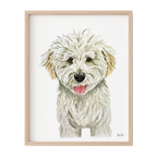 Custom Watercolor Pet Portrait