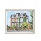 Custom Watercolor Wedding Venue Portrait