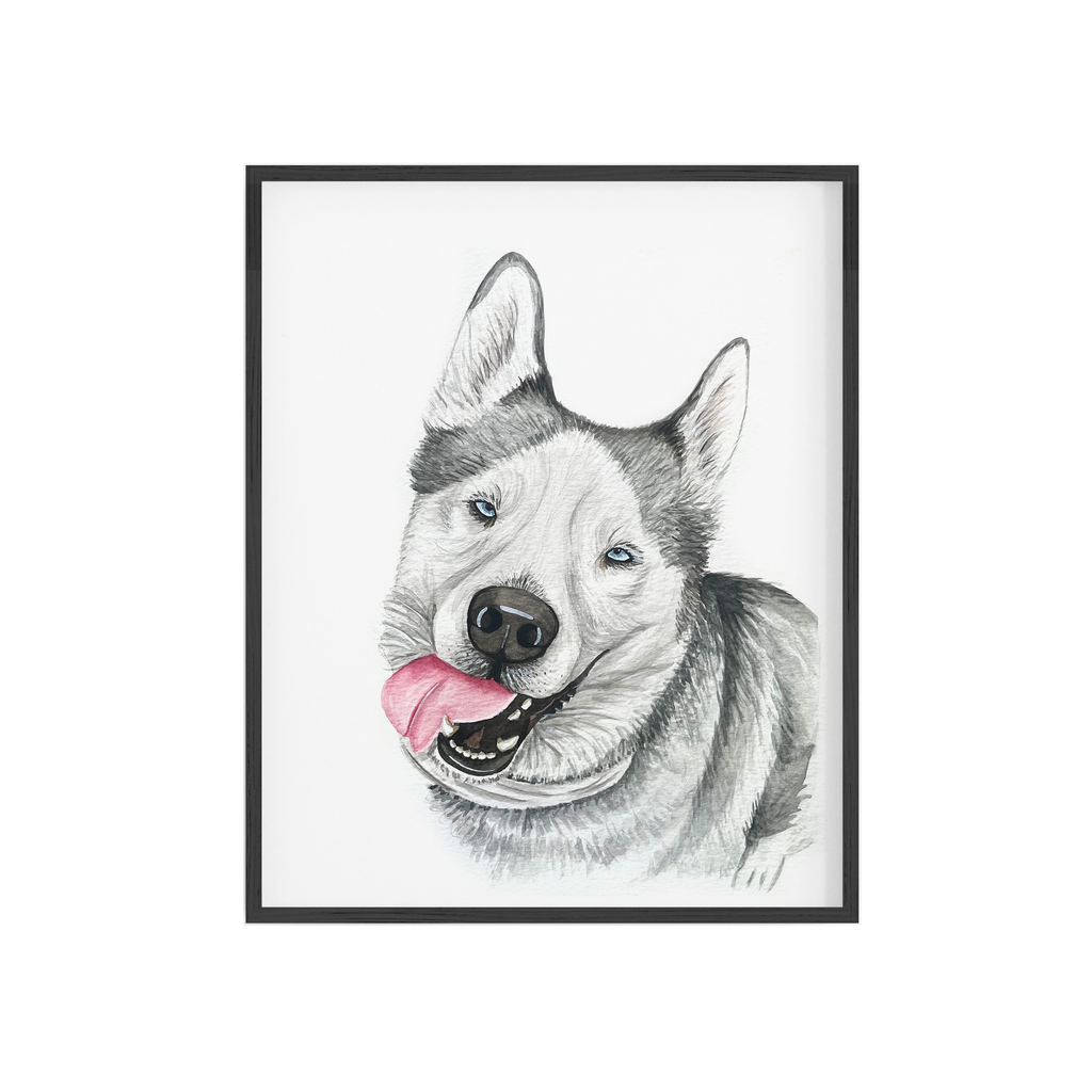 Custom Watercolor Pet Portrait