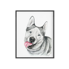 Custom Watercolor Pet Portrait