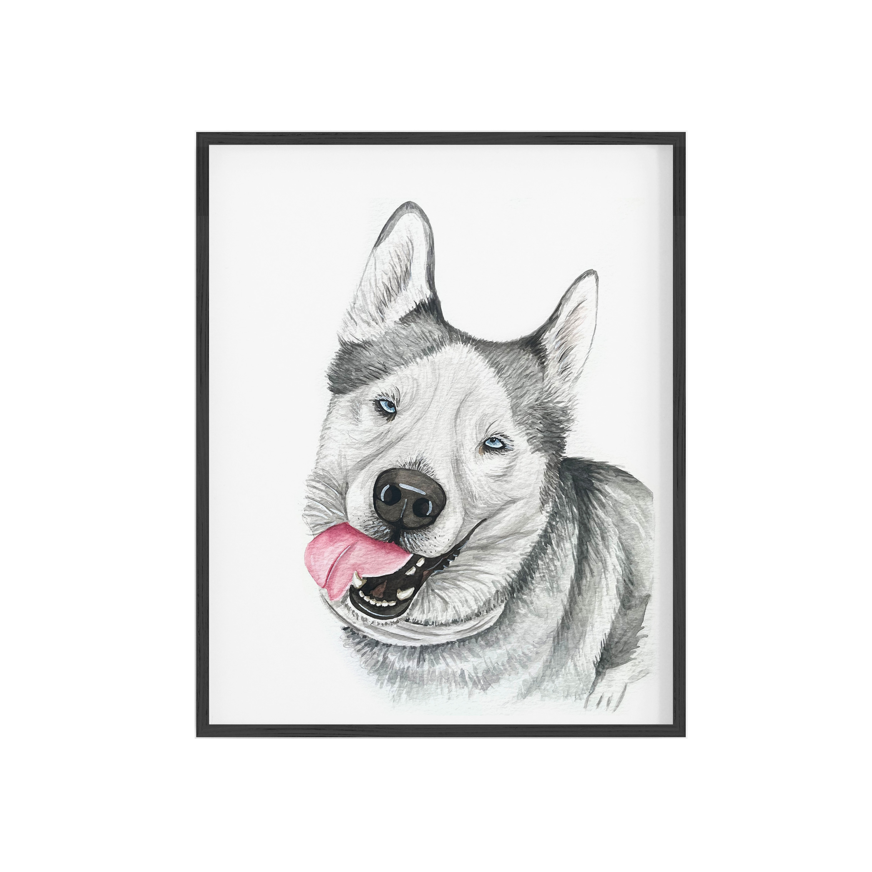 Custom Watercolor Pet Portrait