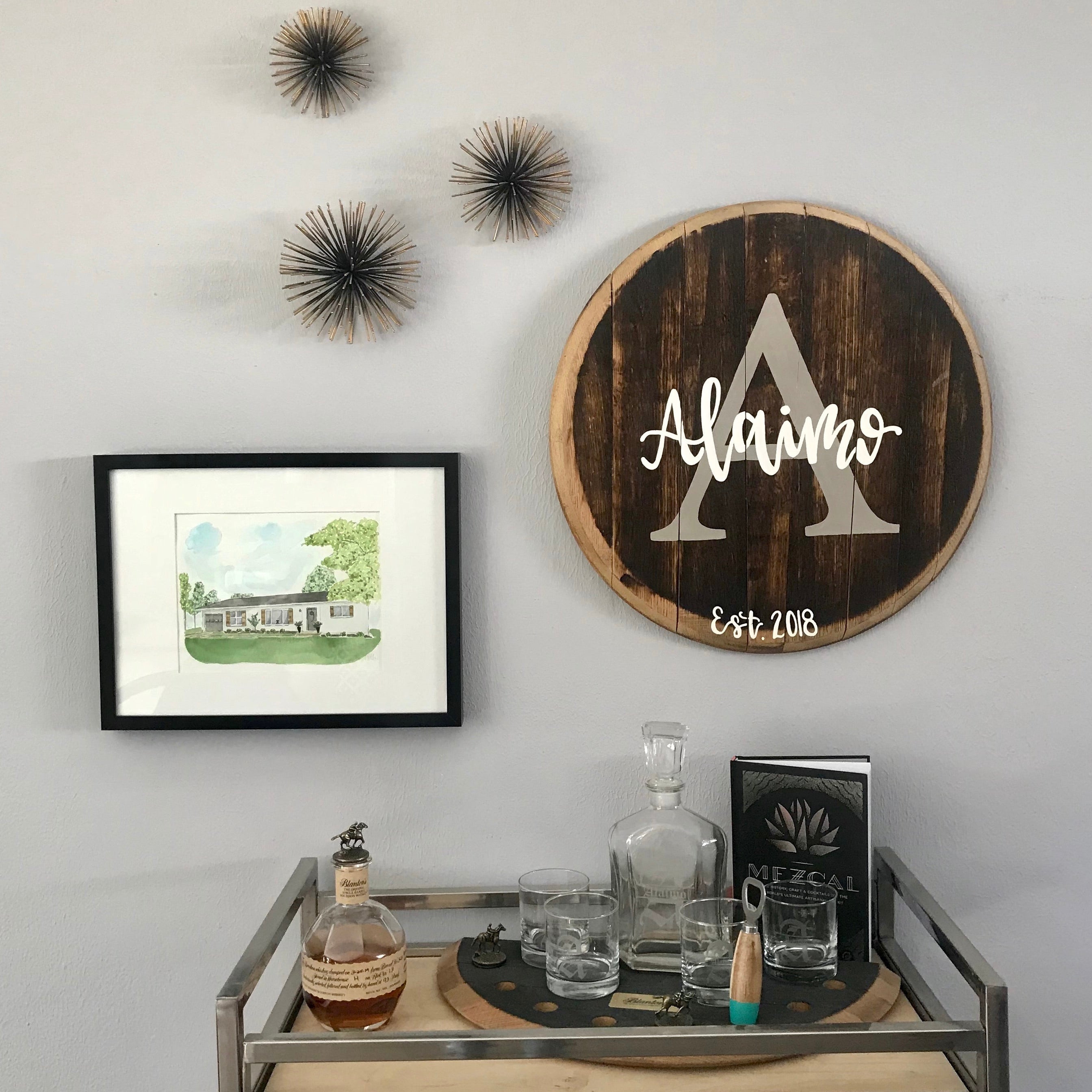 Custom Watercolor House Portrait