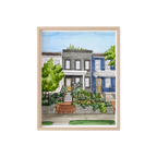 Custom Watercolor House Portrait