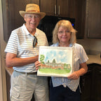 Custom Watercolor House Portrait